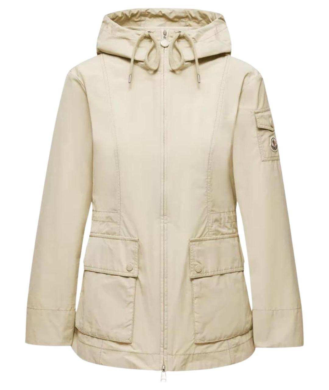 MONCLER Бежевая парка, фото 1