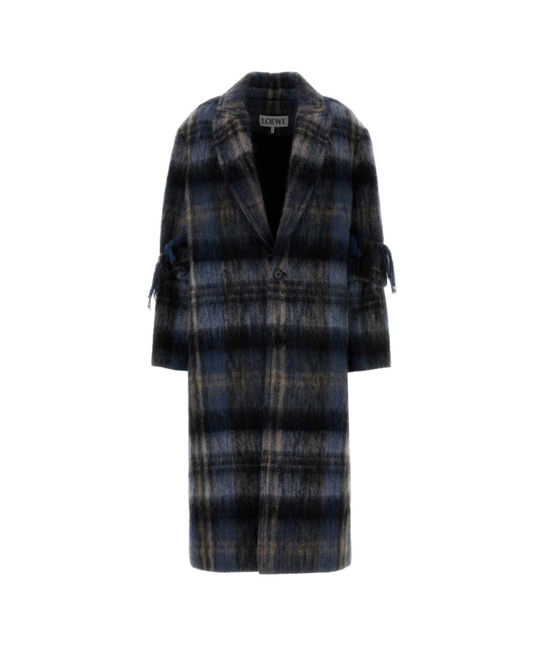 LOEWE Мульти шерстяное пальто, фото 1