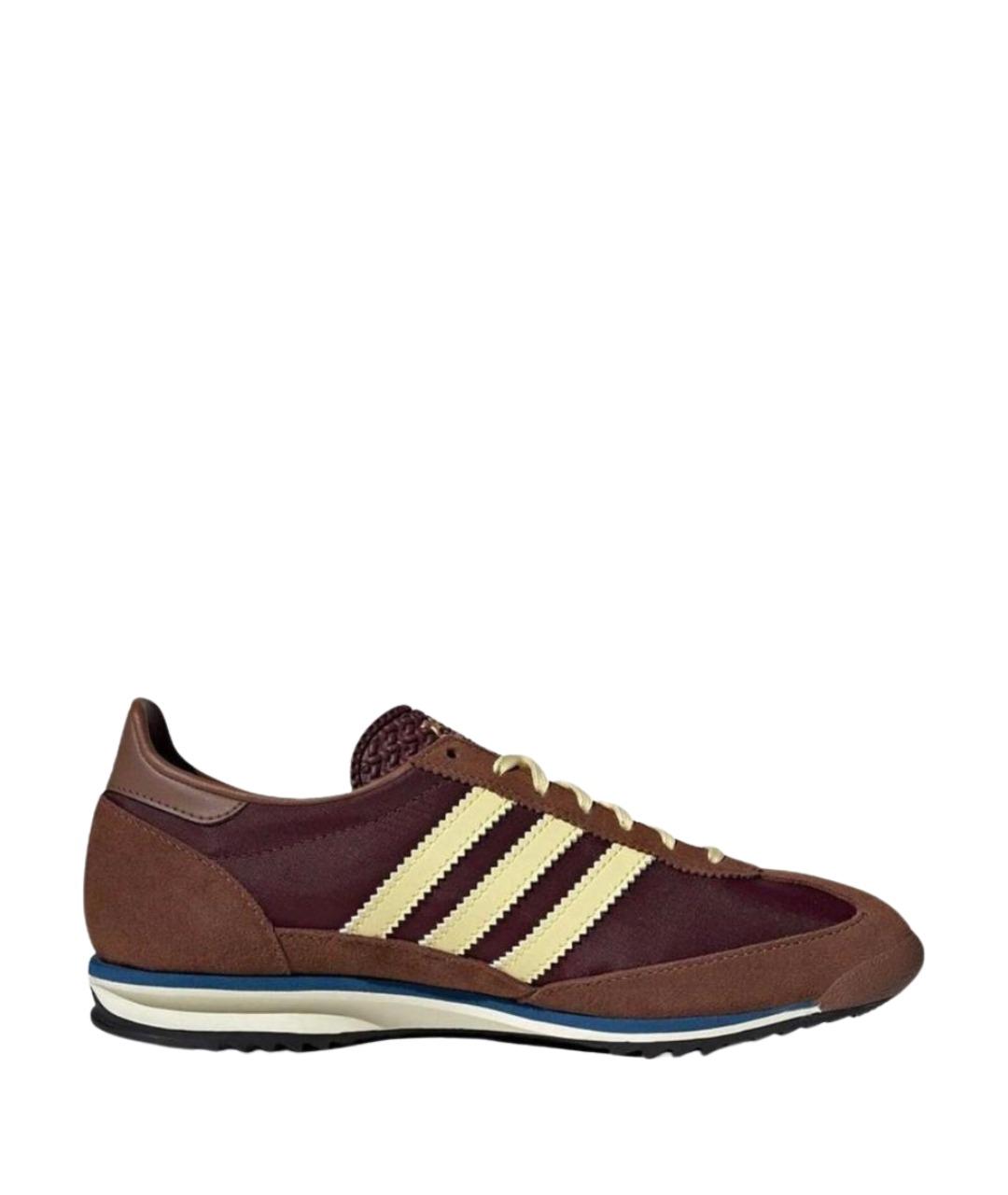 ADIDAS Бордовые текстильные кроссовки, фото 1