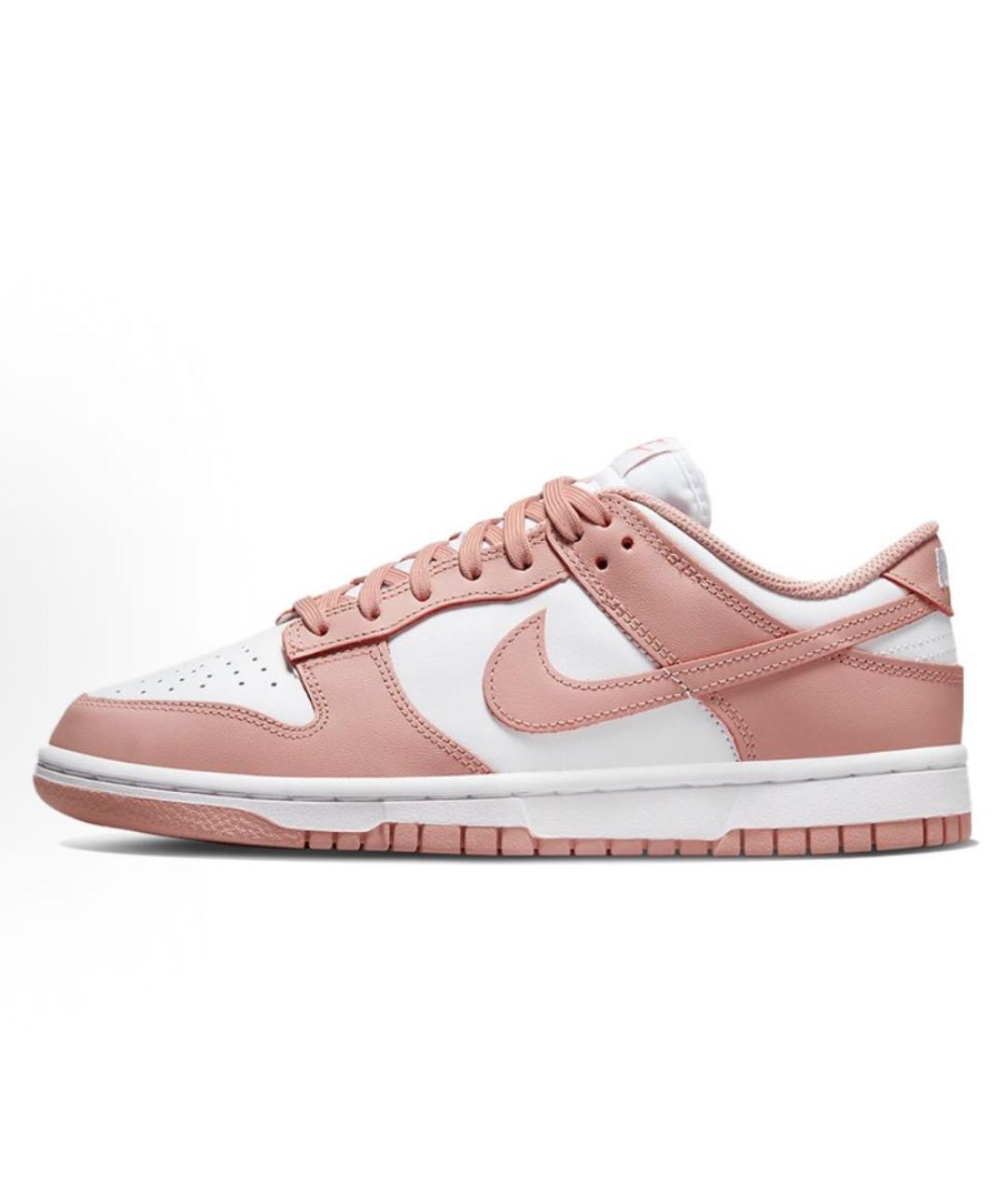 NIKE Коралловые кожаные кроссовки, фото 5