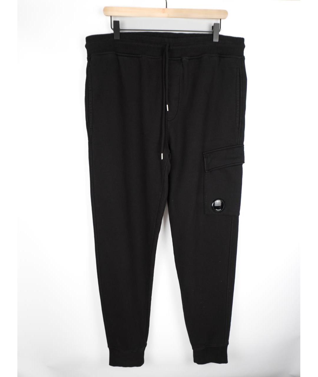CP COMPANY Черные хлопковые повседневные брюки, фото 7