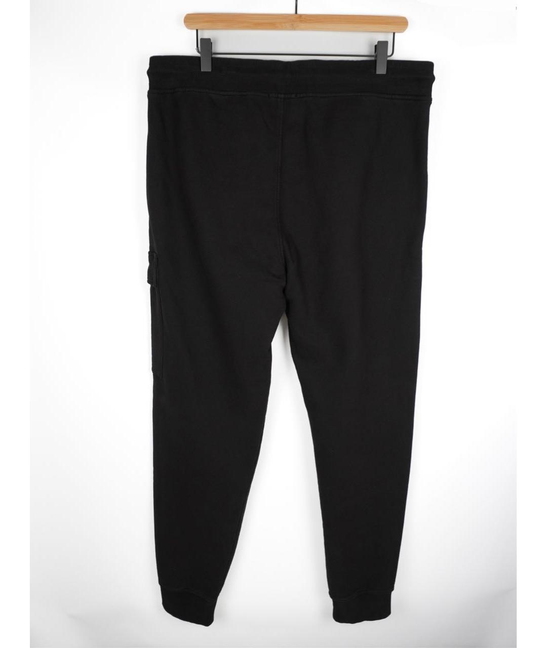CP COMPANY Черные хлопковые повседневные брюки, фото 2