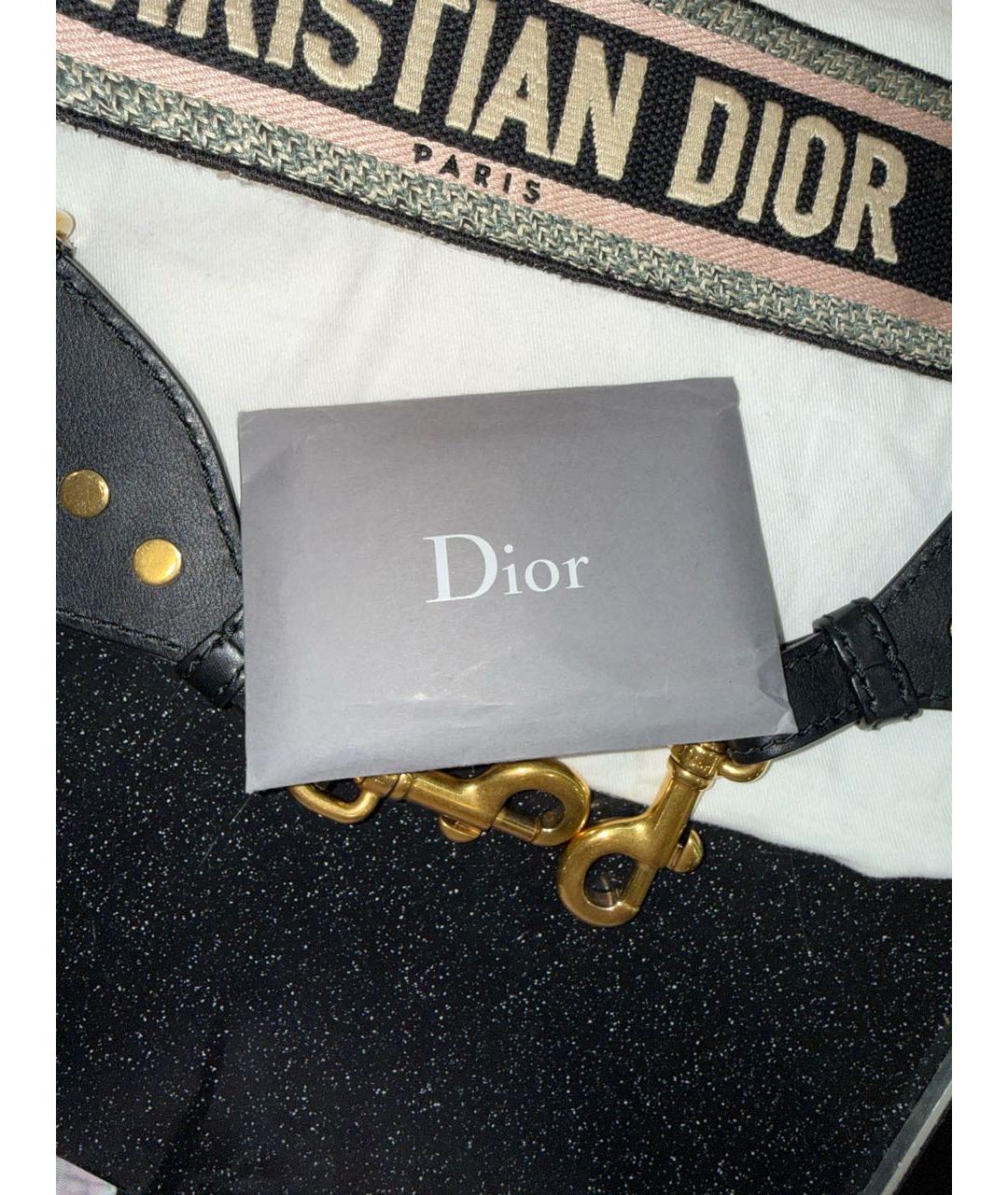 CHRISTIAN DIOR Бежевая кожаная сумка через плечо, фото 4