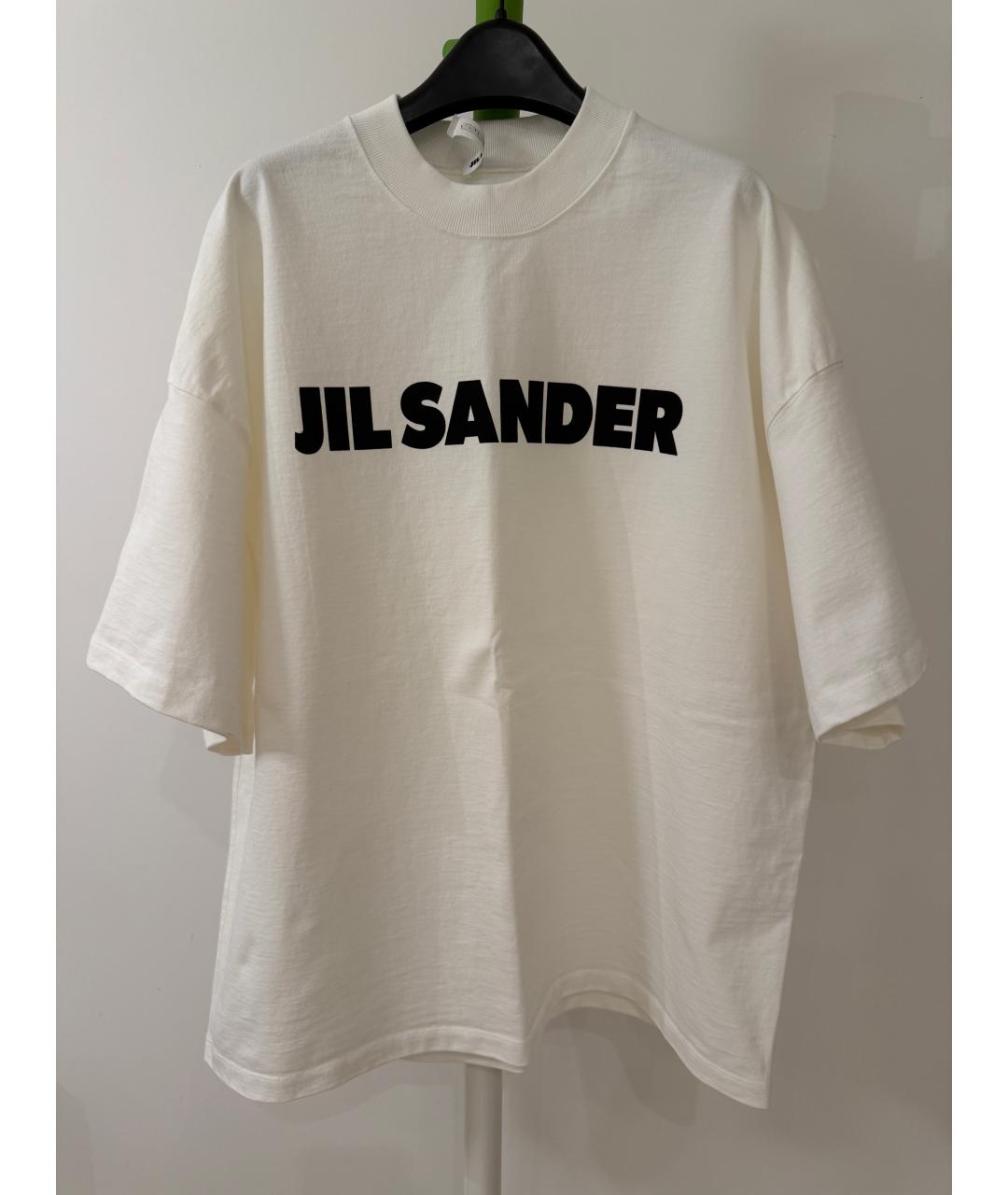 JIL SANDER Хлопковая футболка, фото 5