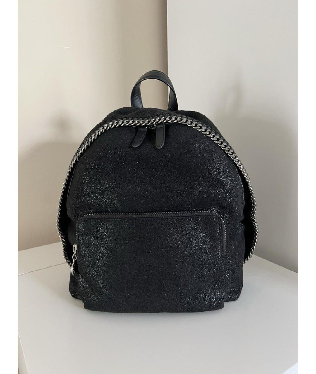 STELLA MCCARTNEY Темно-синий рюкзак из искусственной кожи, фото 6