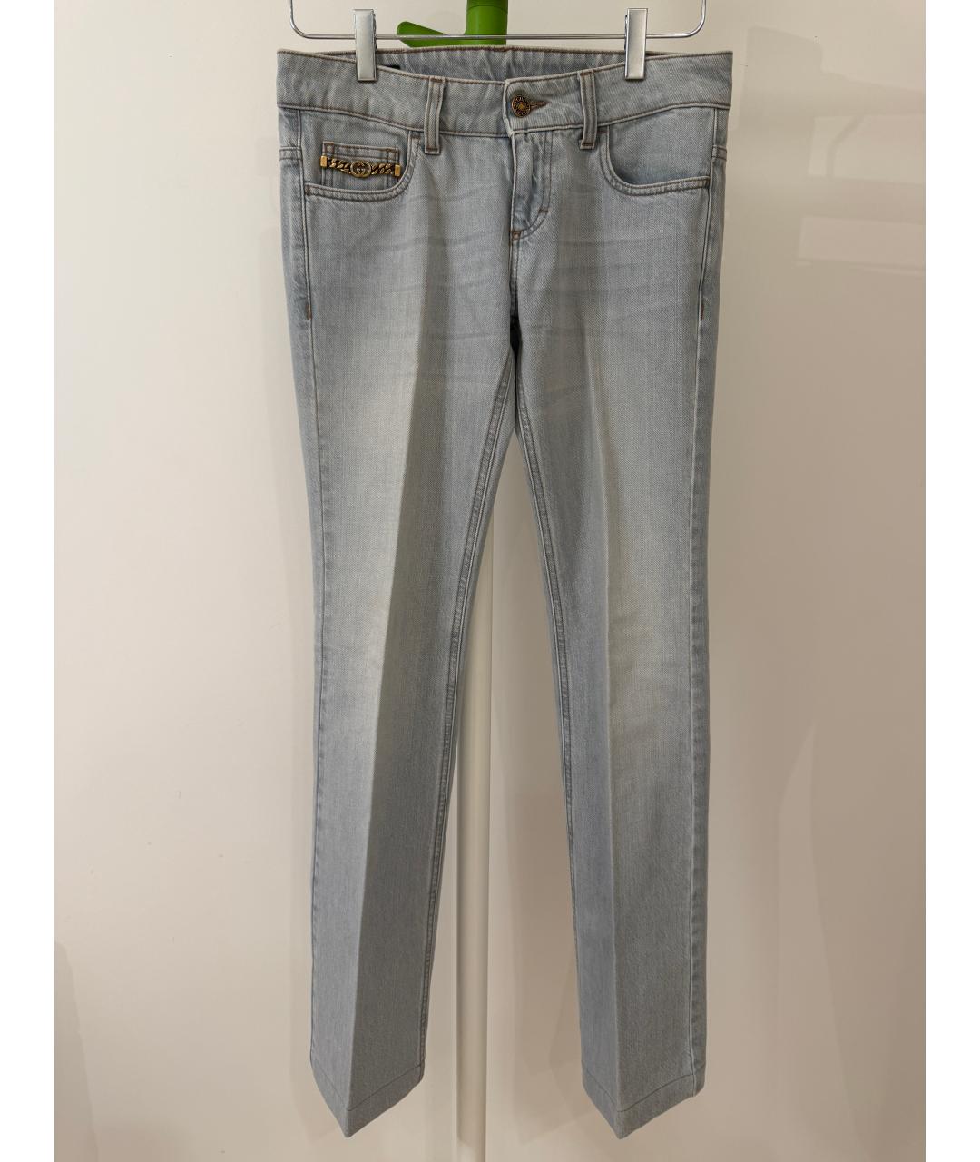 GUCCI Прямые джинсы, фото 5