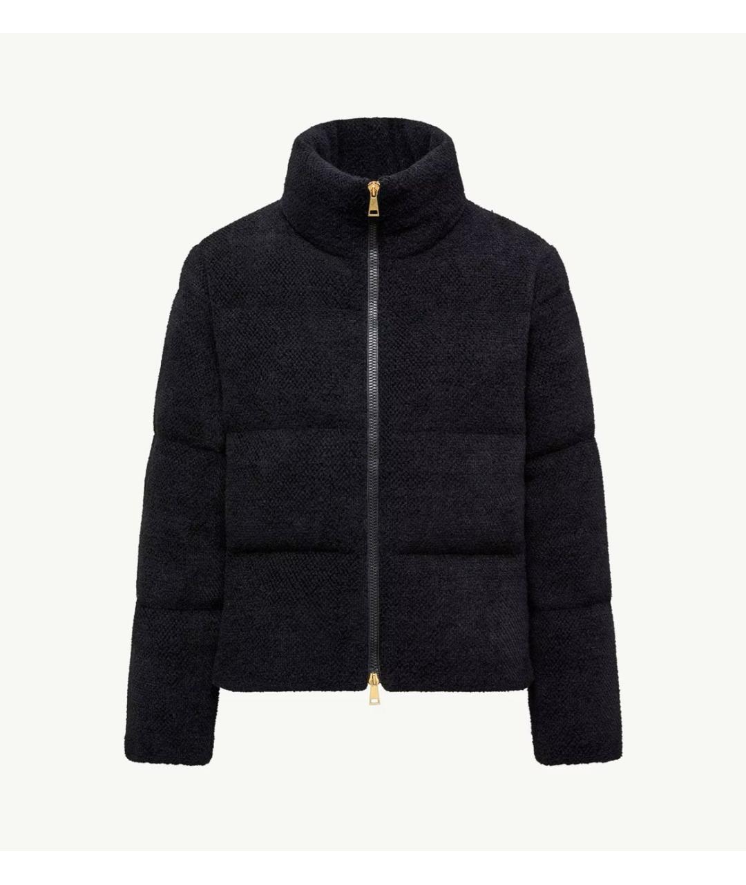 MONCLER Черный пуховик, фото 5