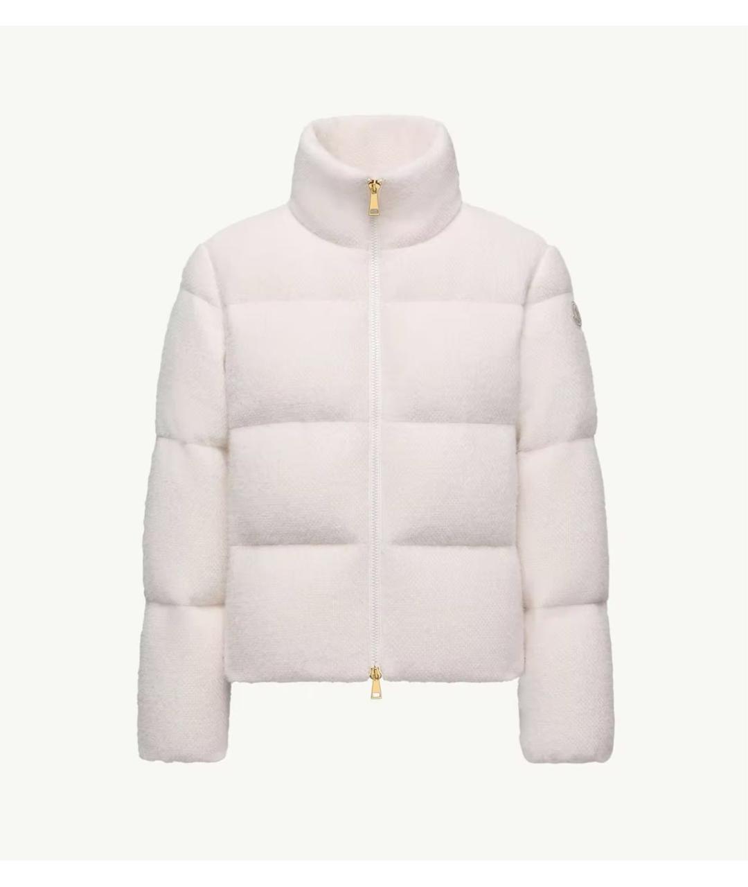 MONCLER Белый пуховик, фото 6
