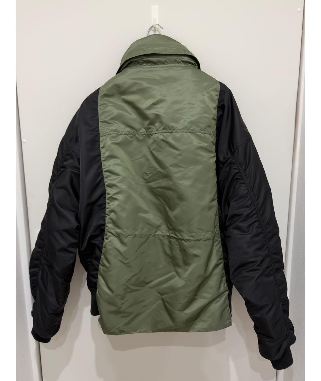 VETEMENTS Черная полиэстеровая куртка, фото 3