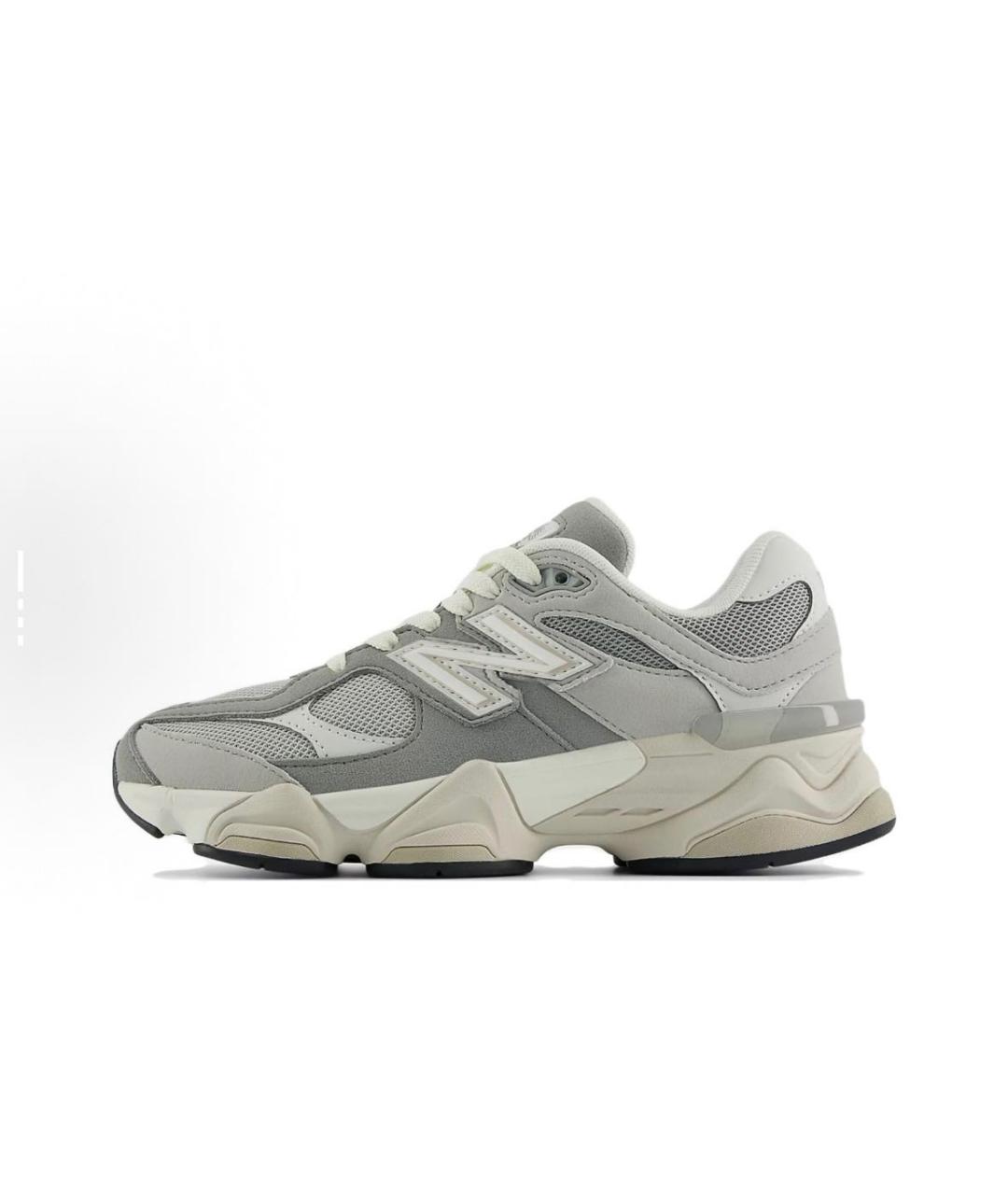 NEW BALANCE Серые замшевые кроссовки, фото 2