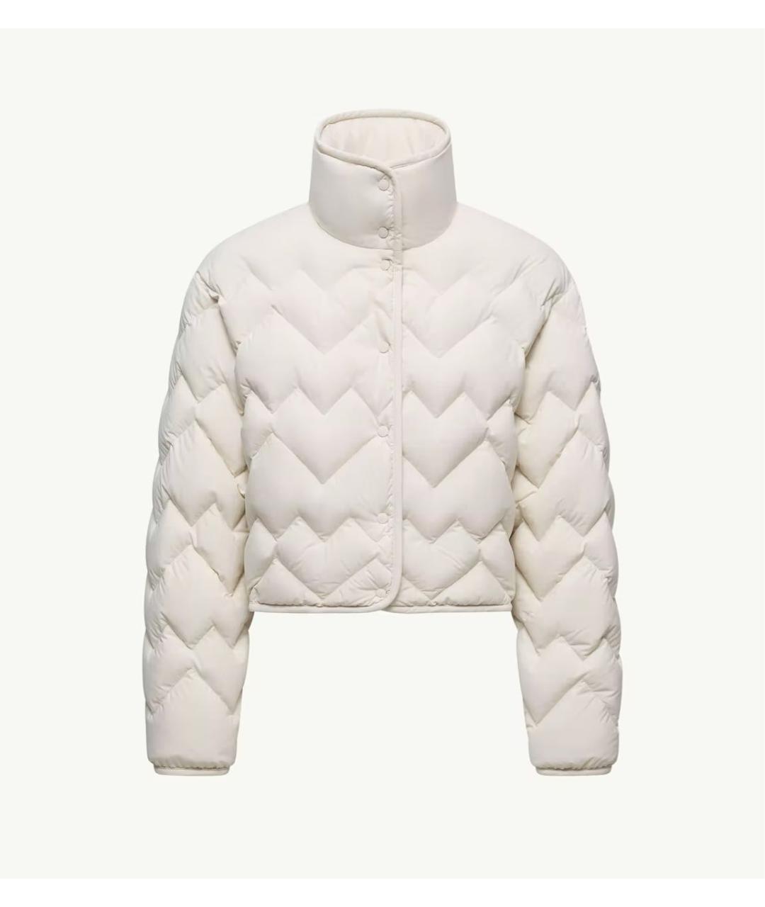 MONCLER Белый пуховик, фото 6