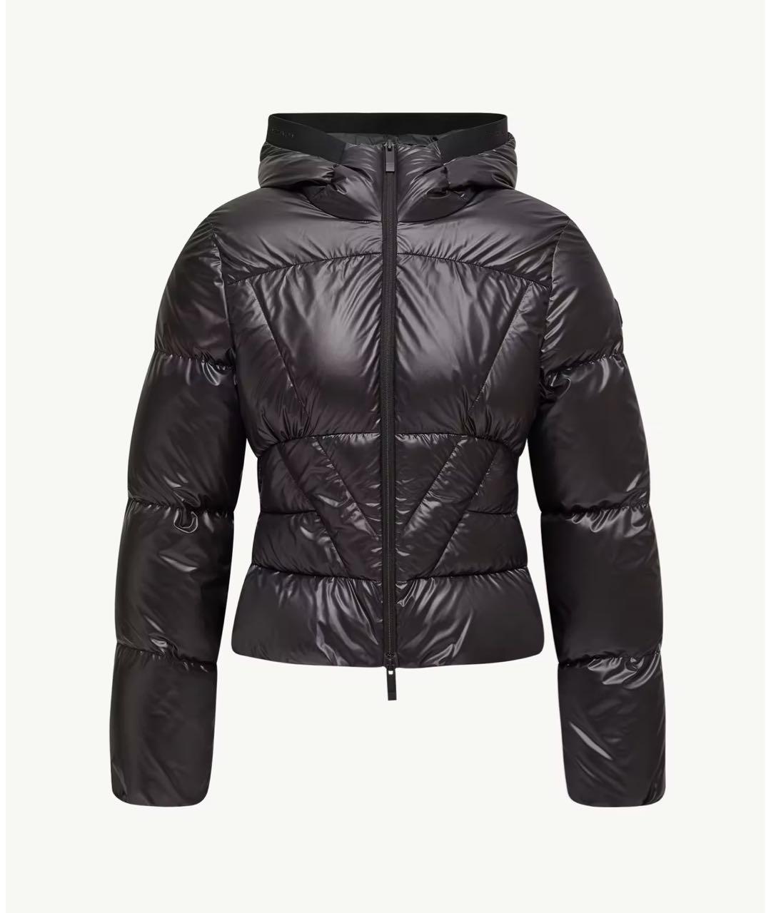 MONCLER Черный пуховик, фото 6