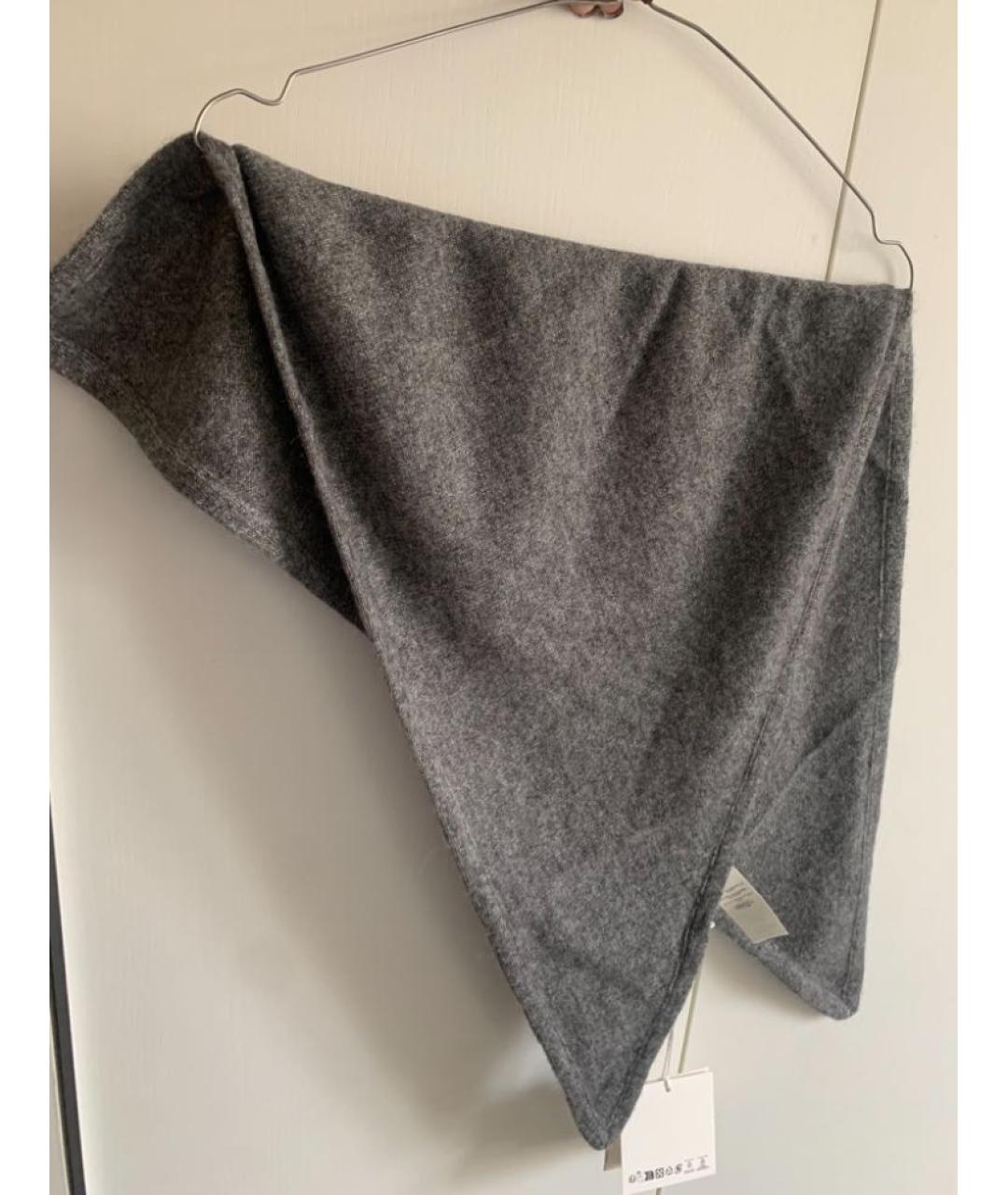 THE ROW Серый кашемировый шарф, фото 7