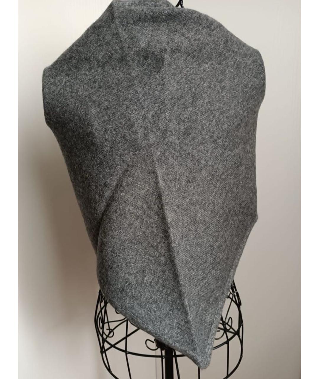 THE ROW Серый кашемировый шарф, фото 3