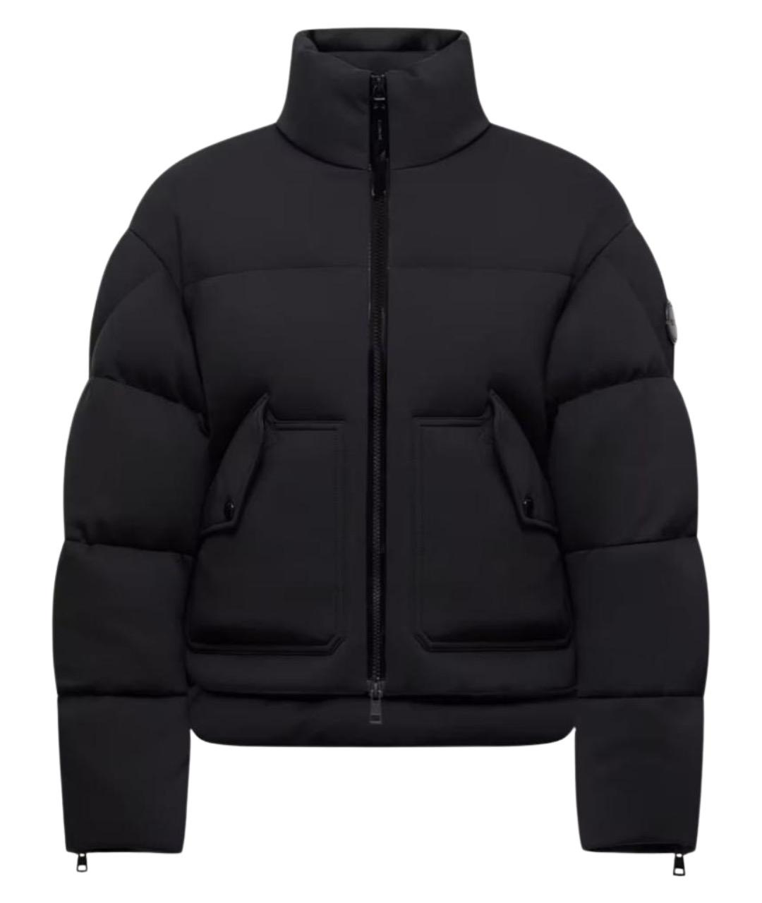 MONCLER Черный пуховик, фото 1
