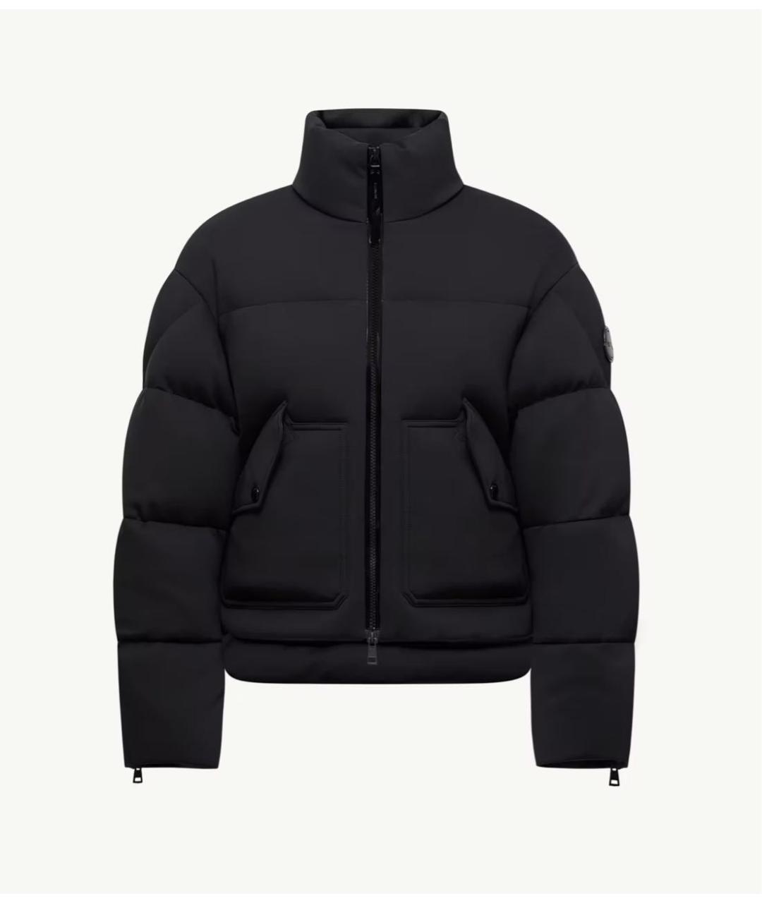 MONCLER Черный пуховик, фото 7