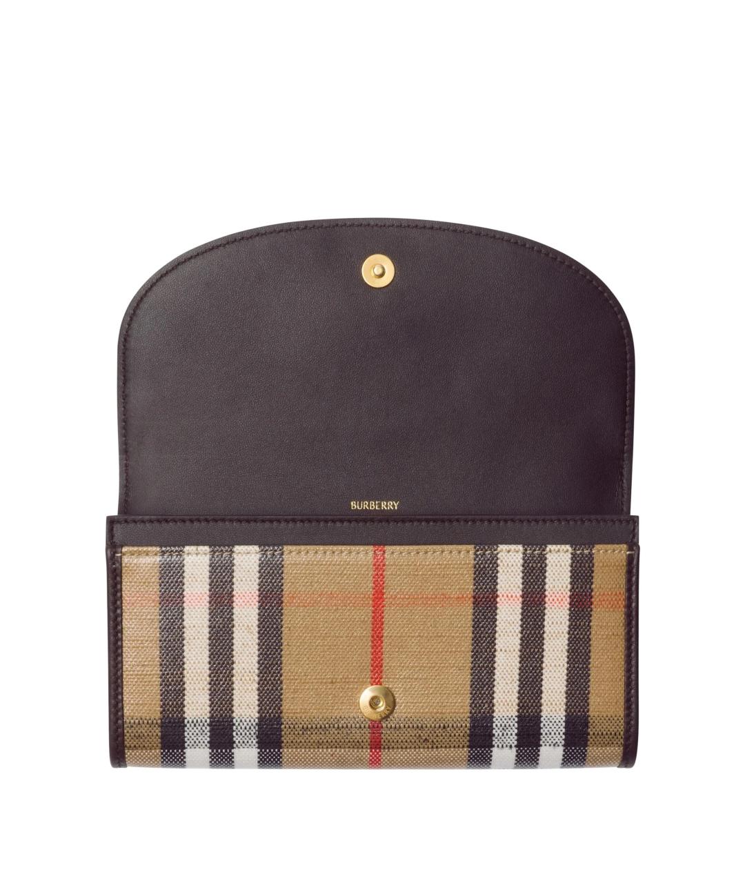 BURBERRY Бежевый кошелек, фото 2