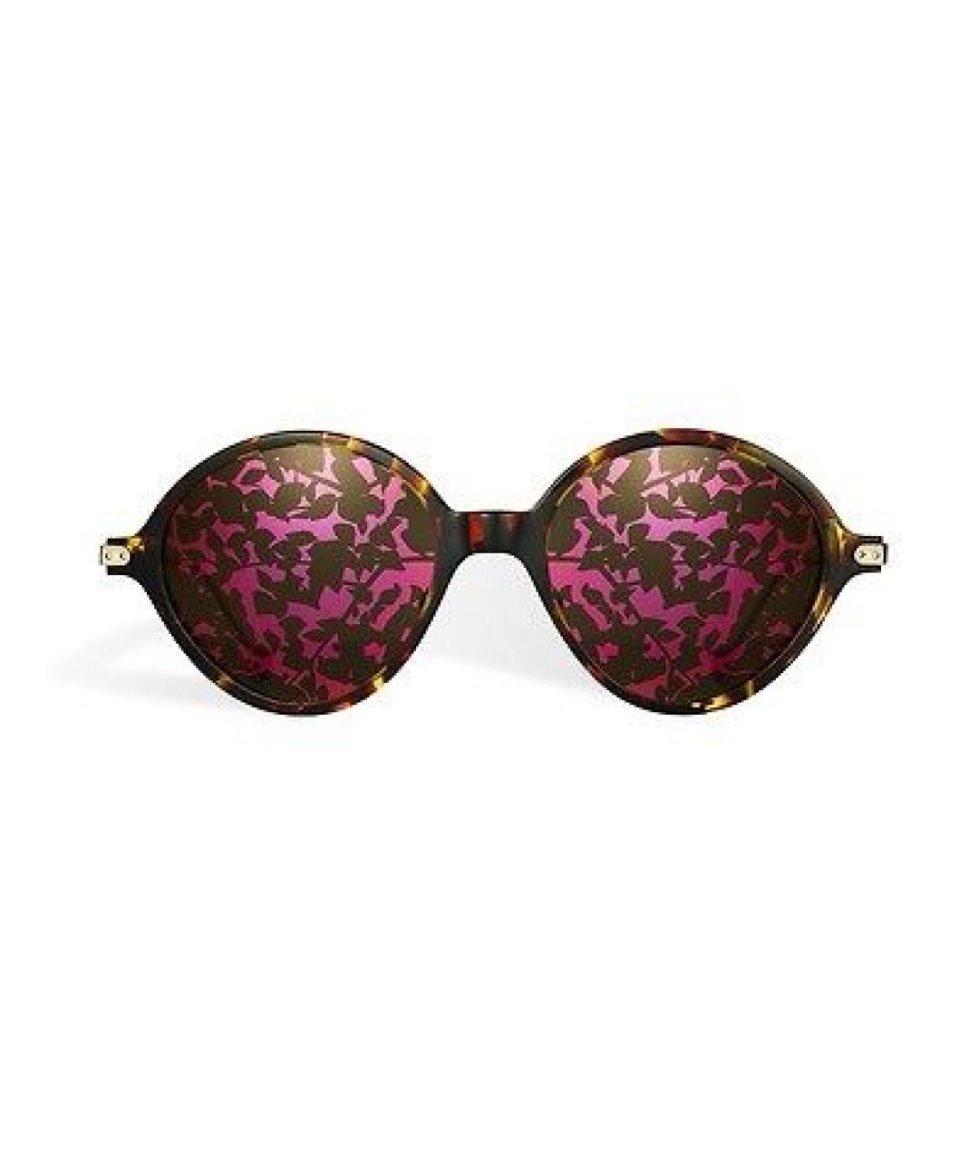 CHRISTIAN DIOR Фуксия пластиковые солнцезащитные очки, фото 1