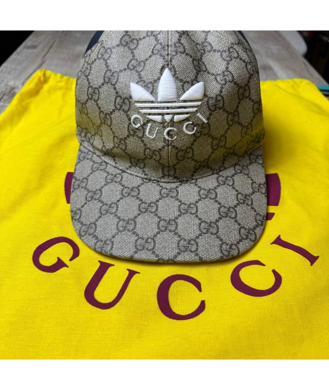 GUCCI Черная хлопковая кепка/бейсболка, фото 2