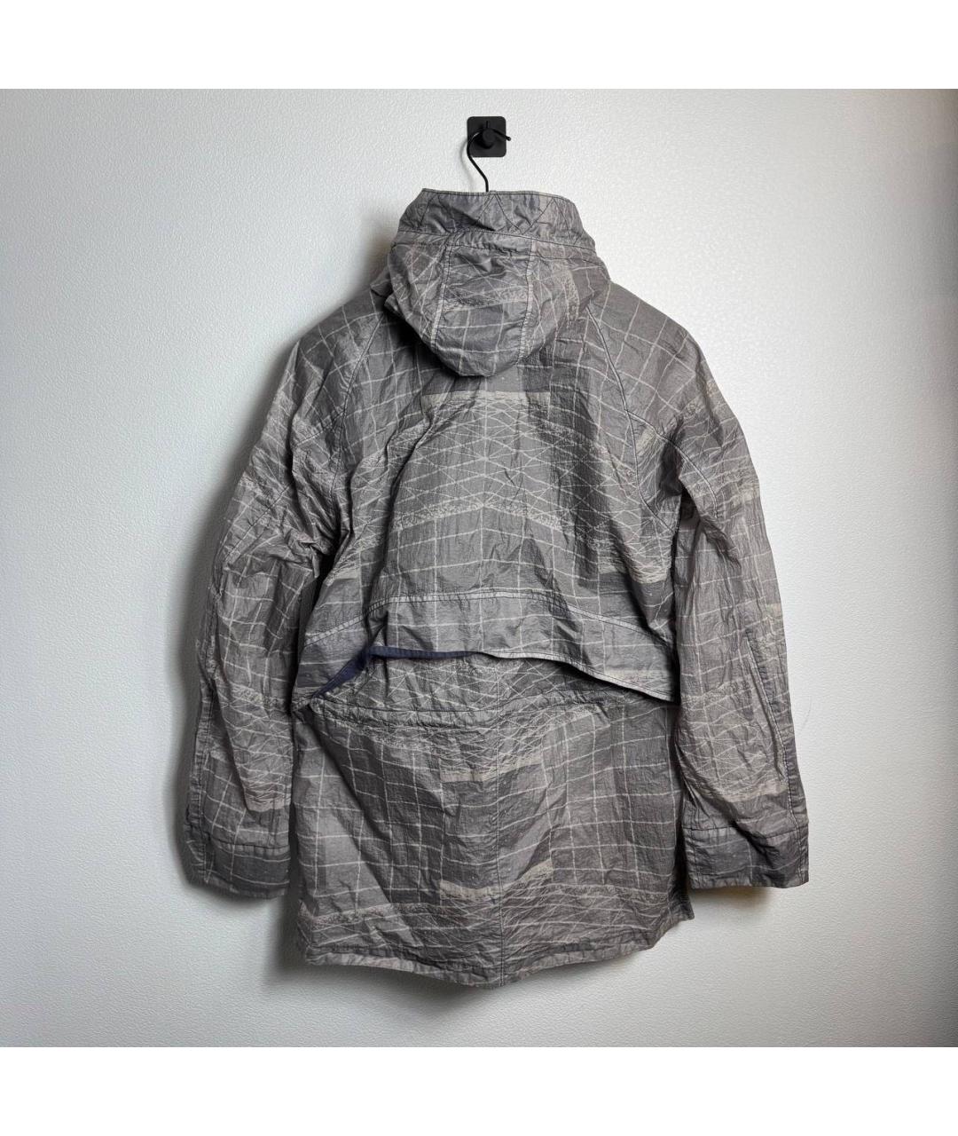 STONE ISLAND Серая полиэстеровая куртка, фото 2