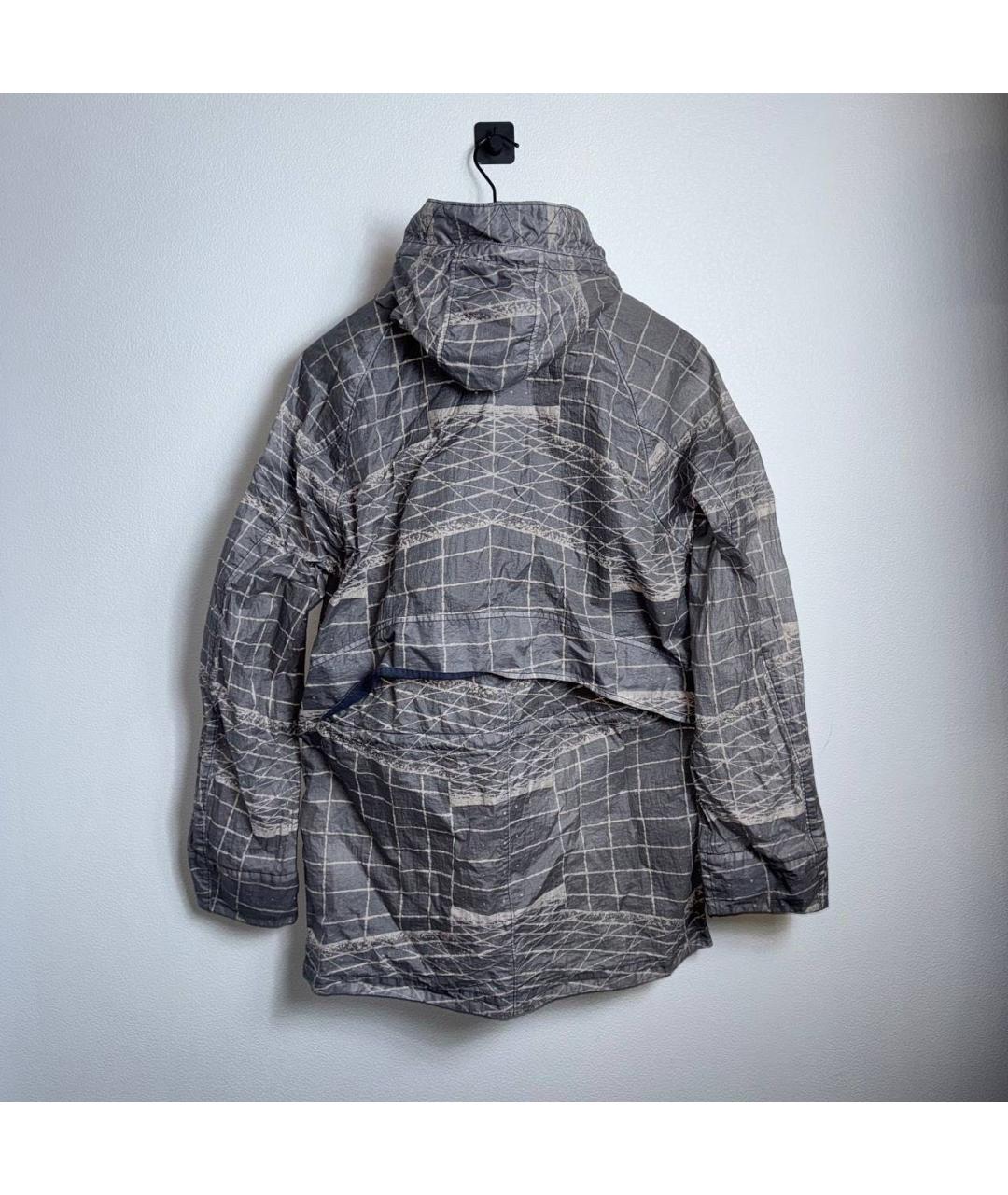 STONE ISLAND Серая полиэстеровая куртка, фото 8