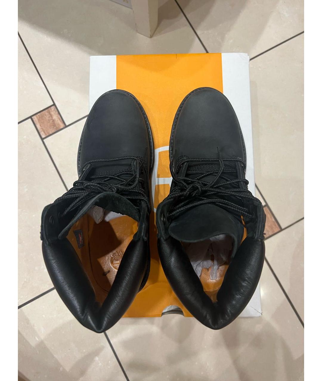 TIMBERLAND Черные нубуковые ботинки, фото 3