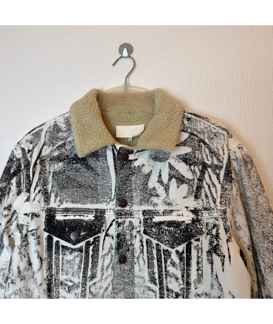 MM6 MAISON MARGIELA Серая хлопковая дубленка/шуба, фото 3