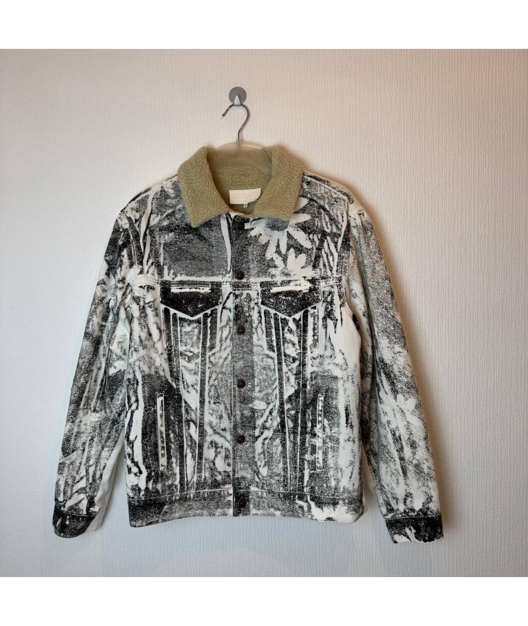 MM6 MAISON MARGIELA Серая хлопковая дубленка/шуба, фото 8
