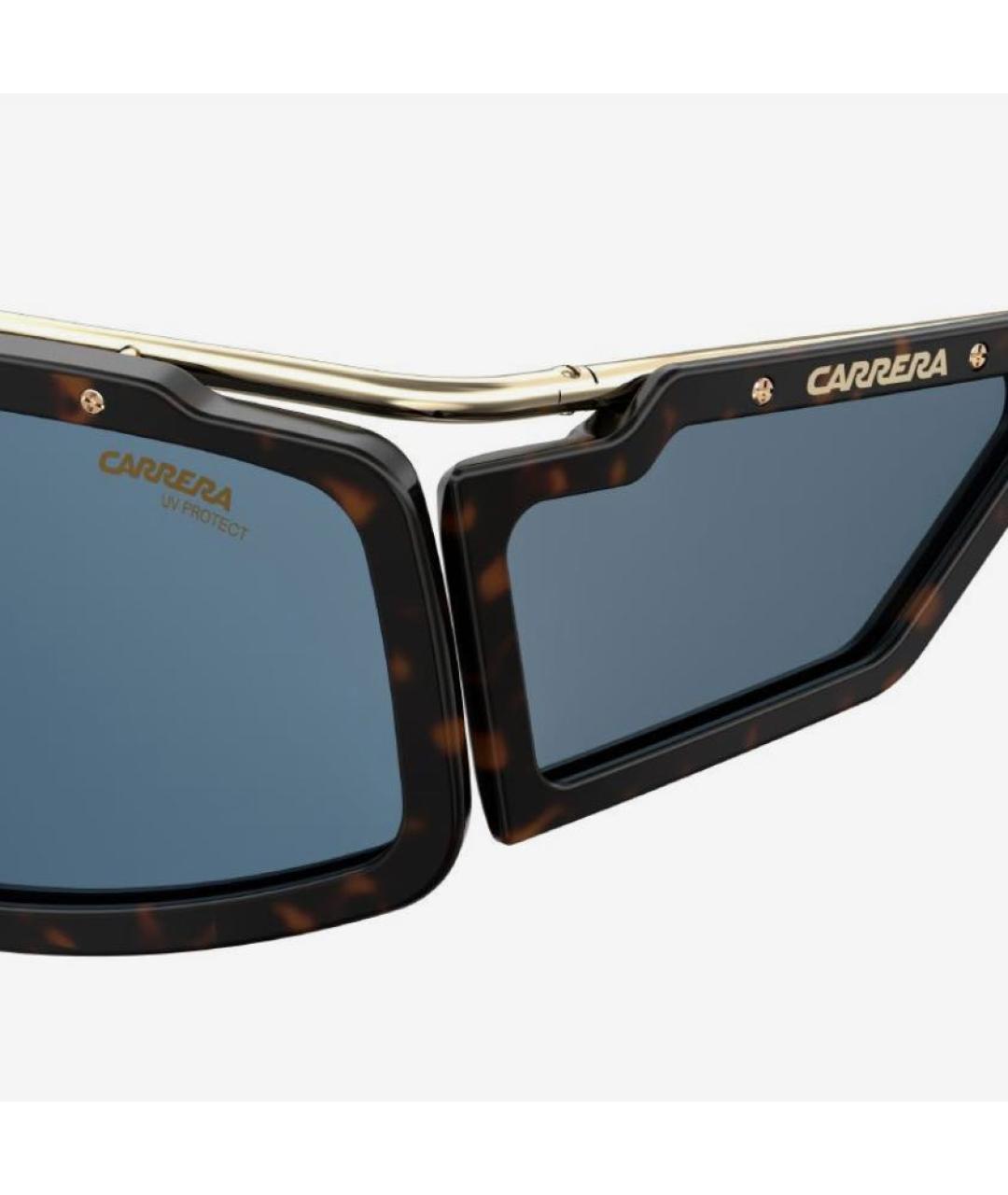 CARRERA Y CARRERA Коричневые пластиковые солнцезащитные очки, фото 7