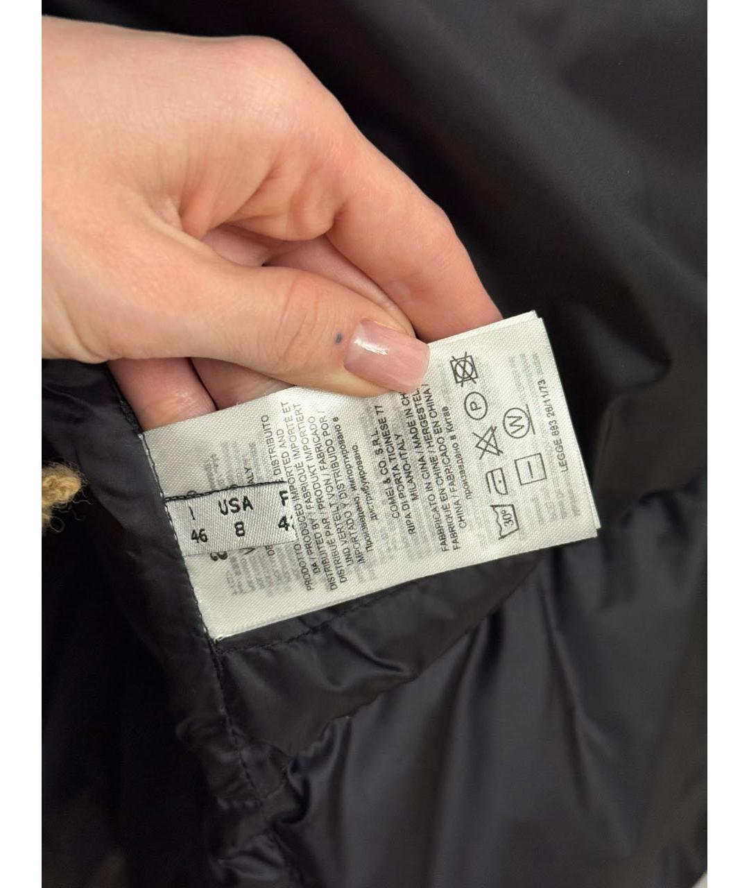 ADD Черный полиамидовый пуховик, фото 8