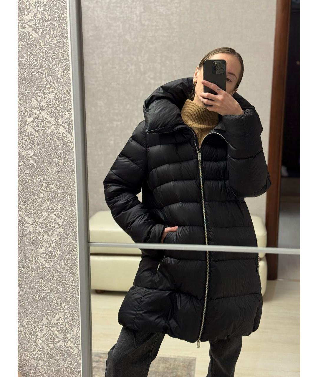 ADD Черный полиамидовый пуховик, фото 5
