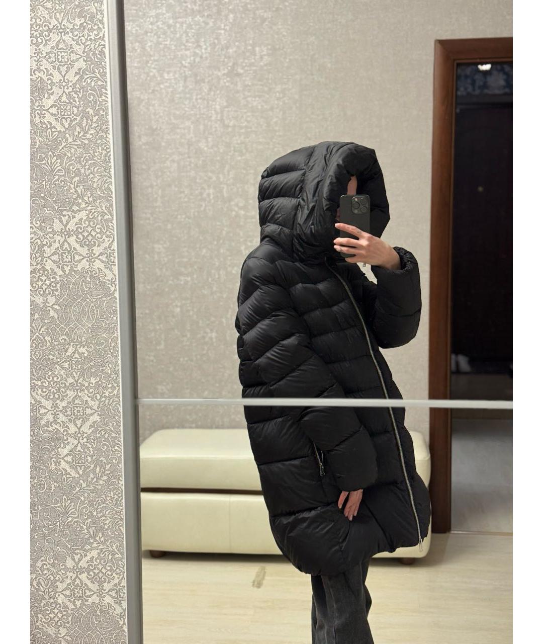 ADD Черный полиамидовый пуховик, фото 6