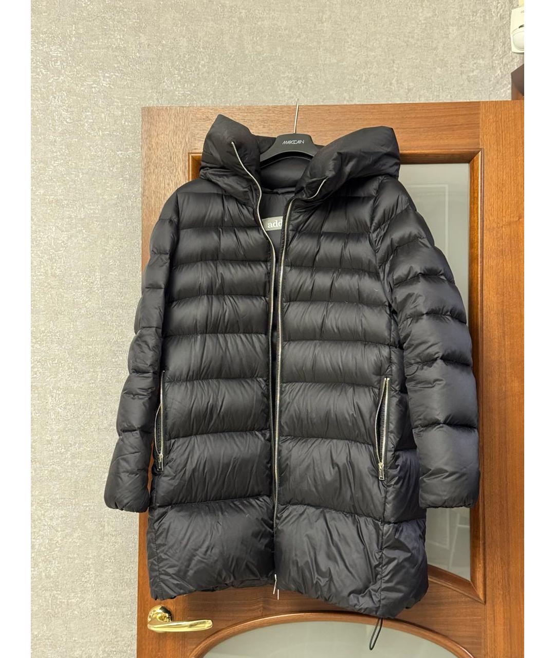 ADD Черный полиамидовый пуховик, фото 9