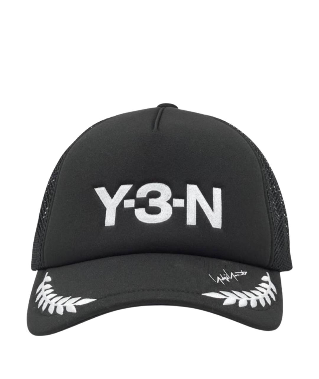 Y-3 Черная синтетическая кепка, фото 1