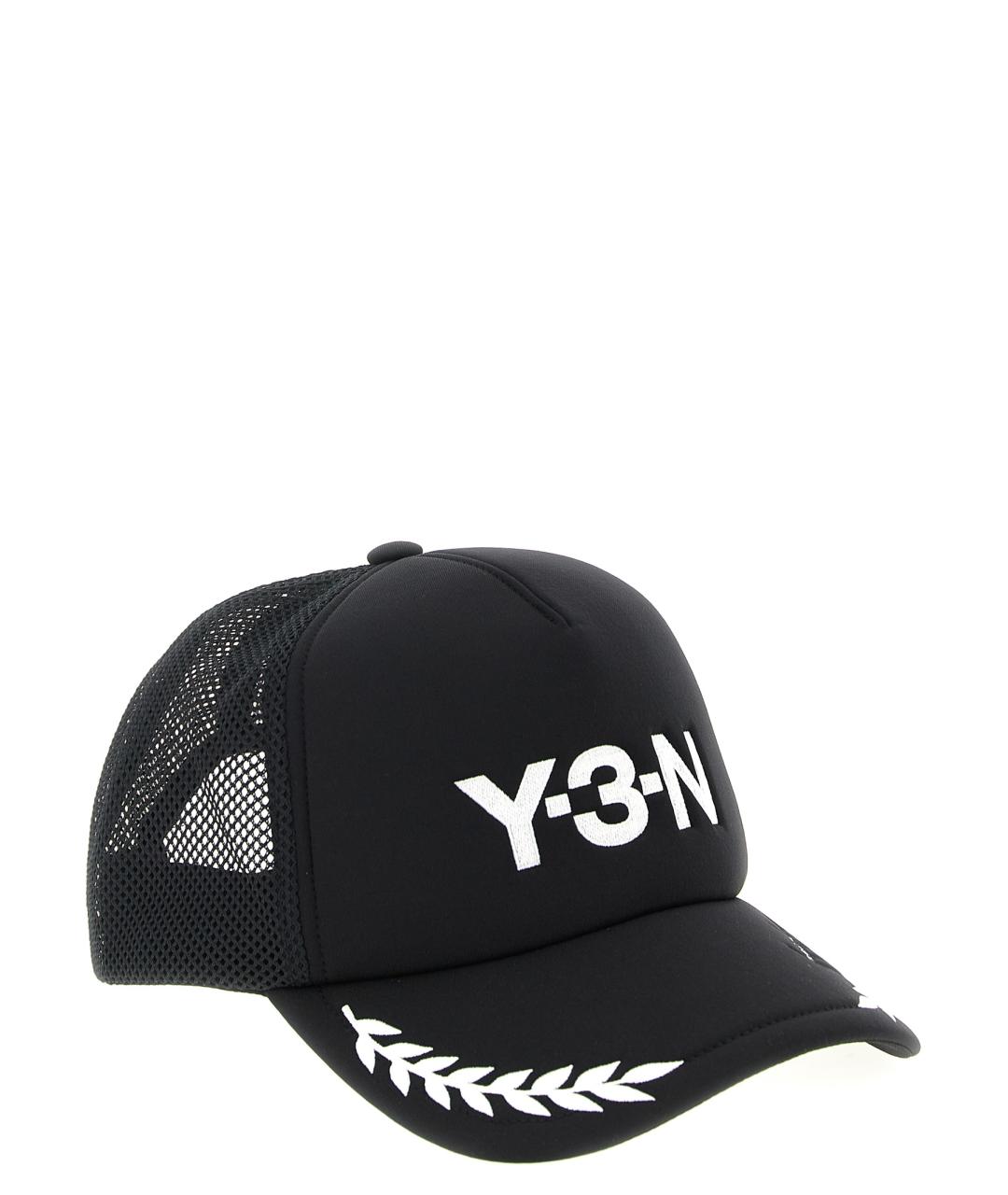 Y-3 Черная синтетическая кепка, фото 2