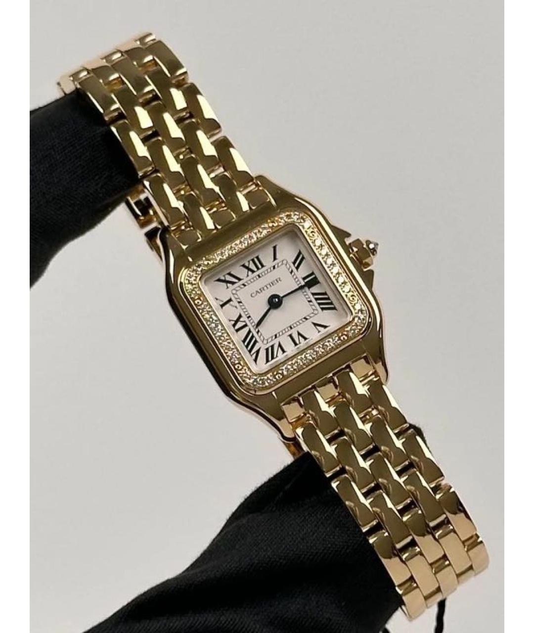 CARTIER Золотые часы из желтого золота, фото 3
