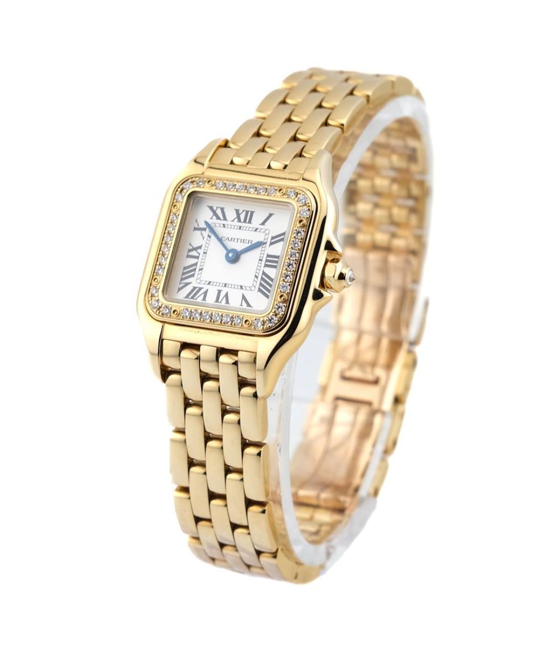 CARTIER Золотые часы из желтого золота, фото 4