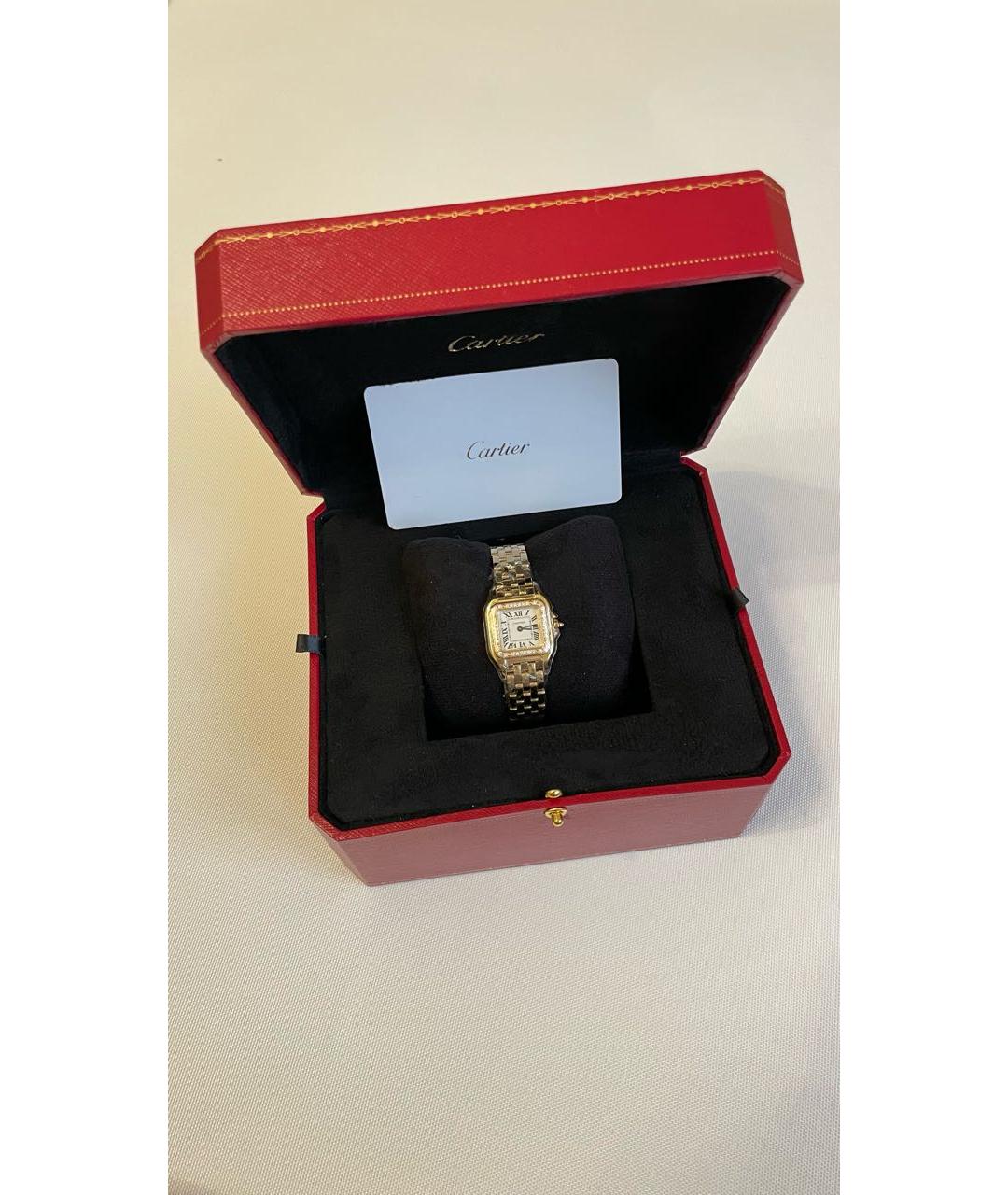 CARTIER Золотые часы из желтого золота, фото 5