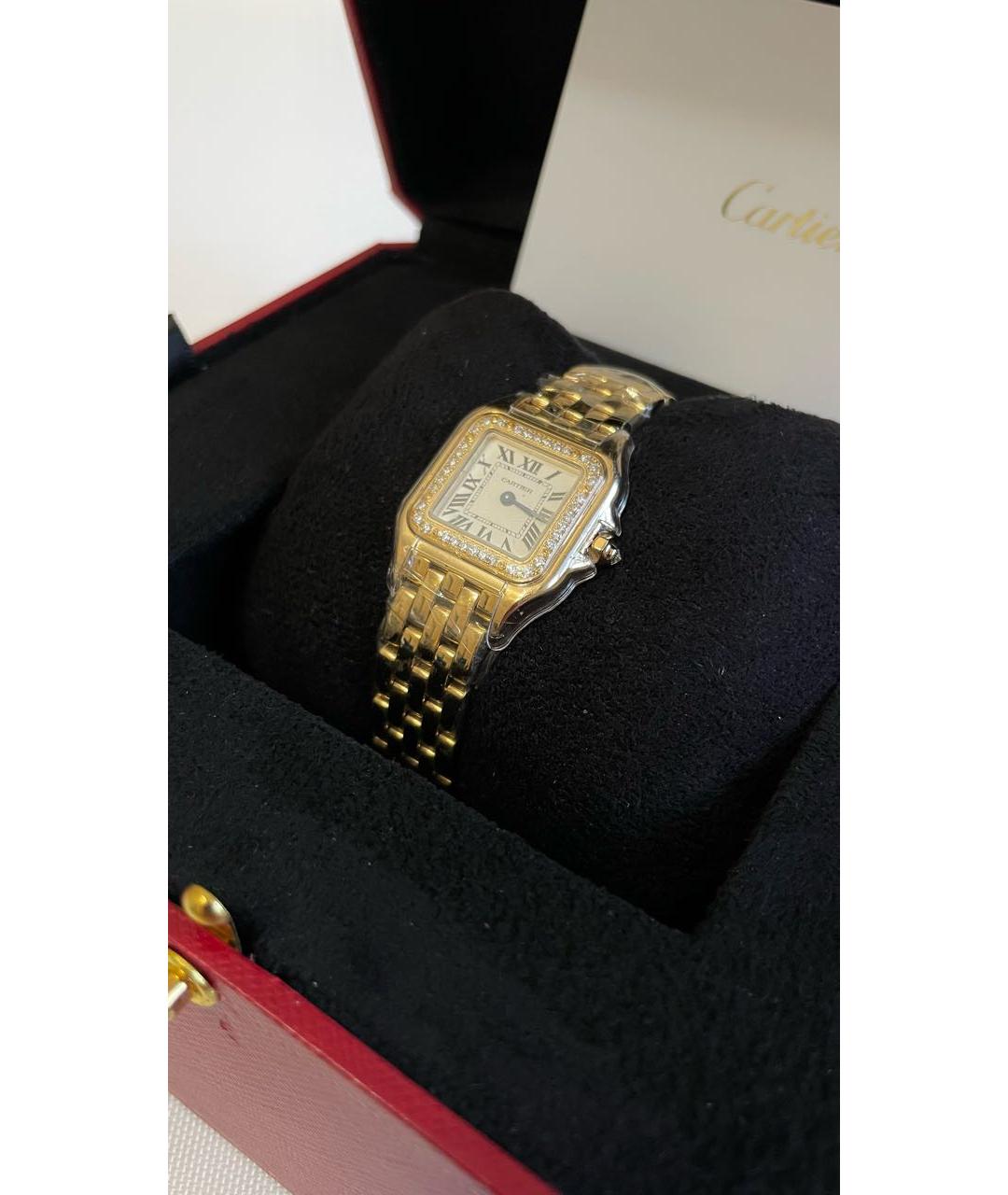 CARTIER Золотые часы из желтого золота, фото 6