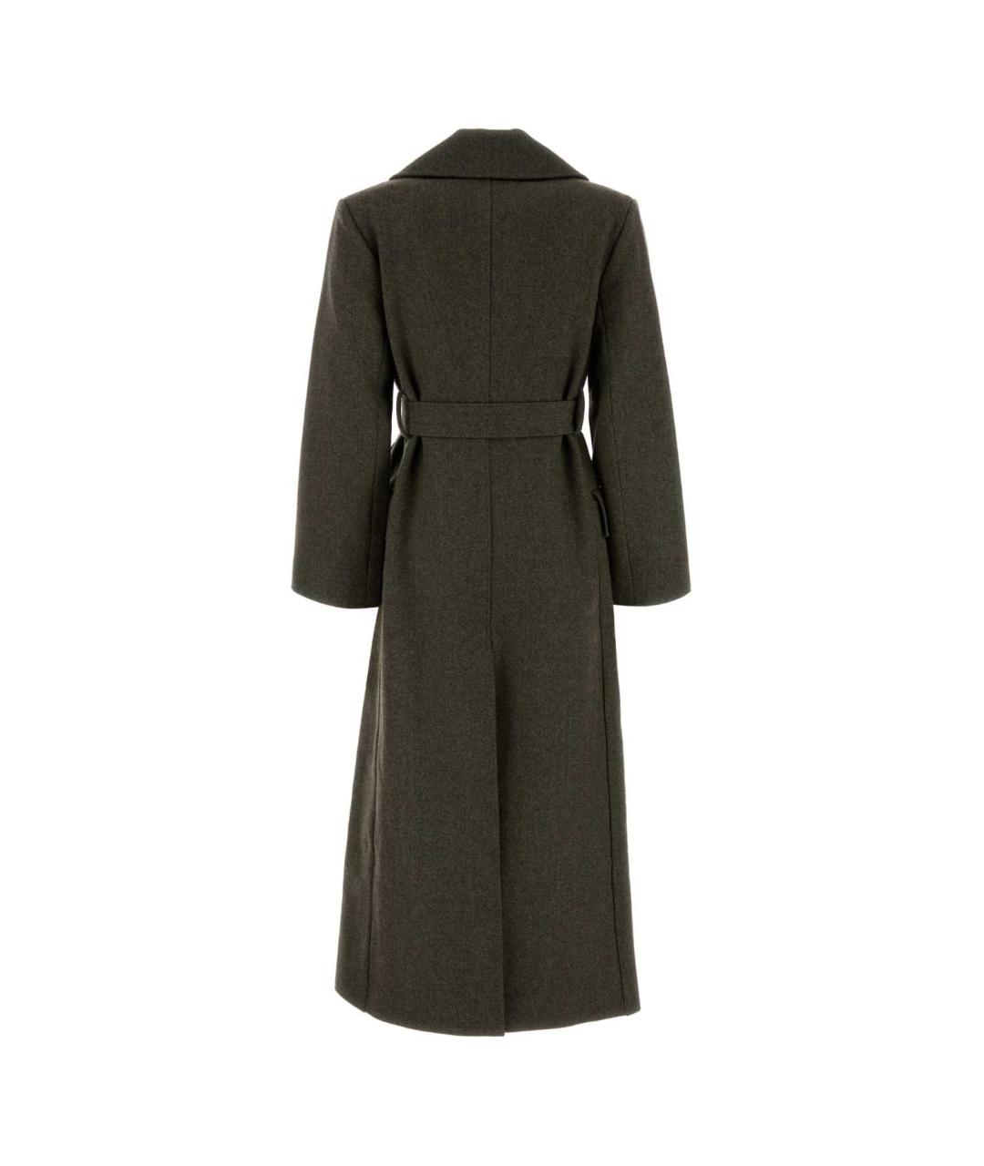 CO Зеленые шерстяное пальто, фото 2