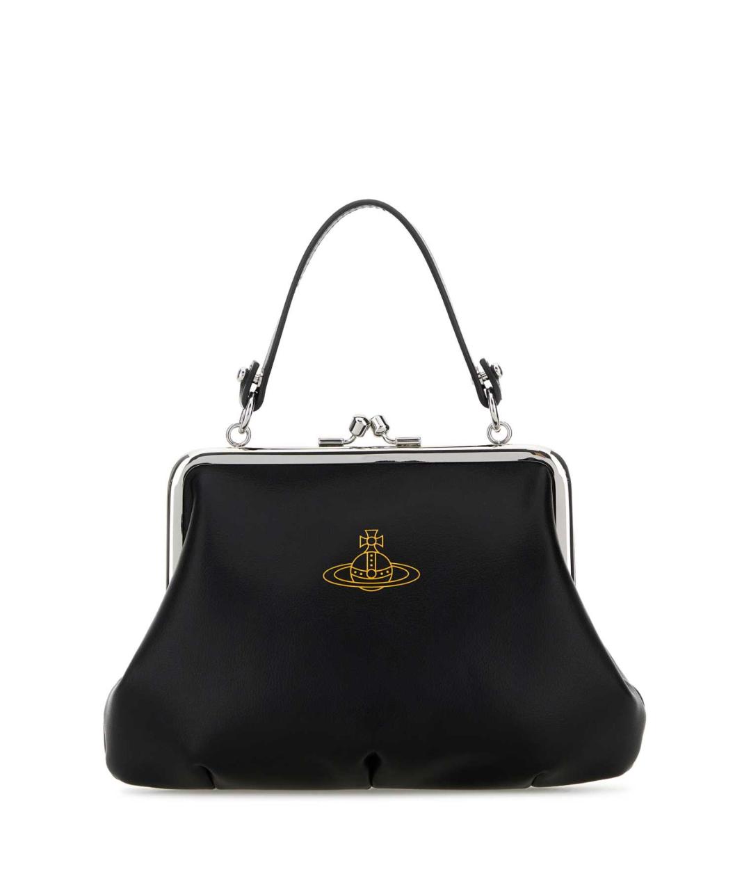 VIVIENNE WESTWOOD Черная сумка с короткими ручками, фото 1