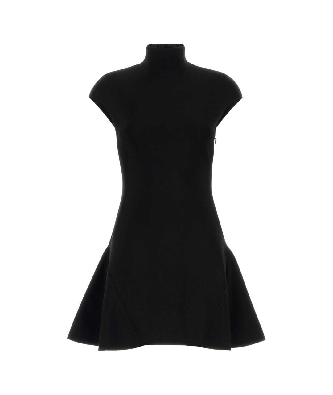 GIVENCHY Черное вискозное платье, фото 1