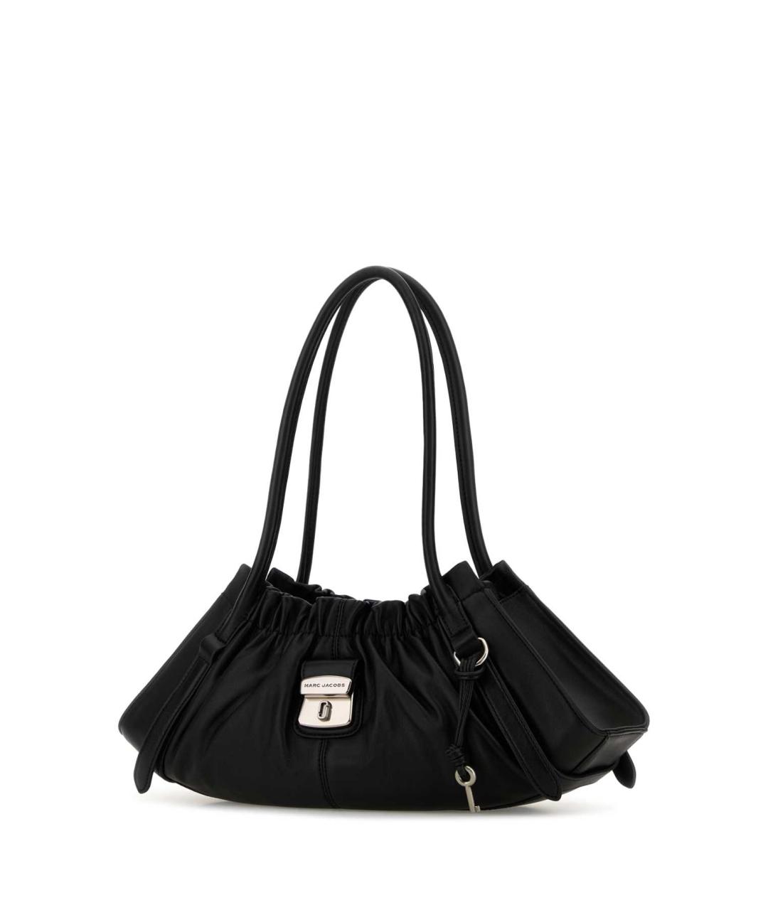 MARC JACOBS Черная кожаная сумка через плечо, фото 2