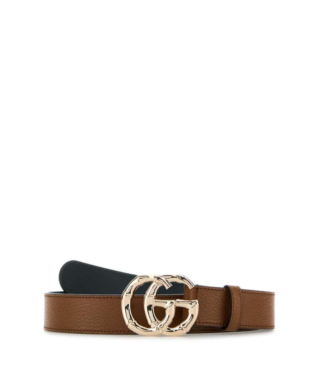 GUCCI Коричневый кожаный ремень, фото 1