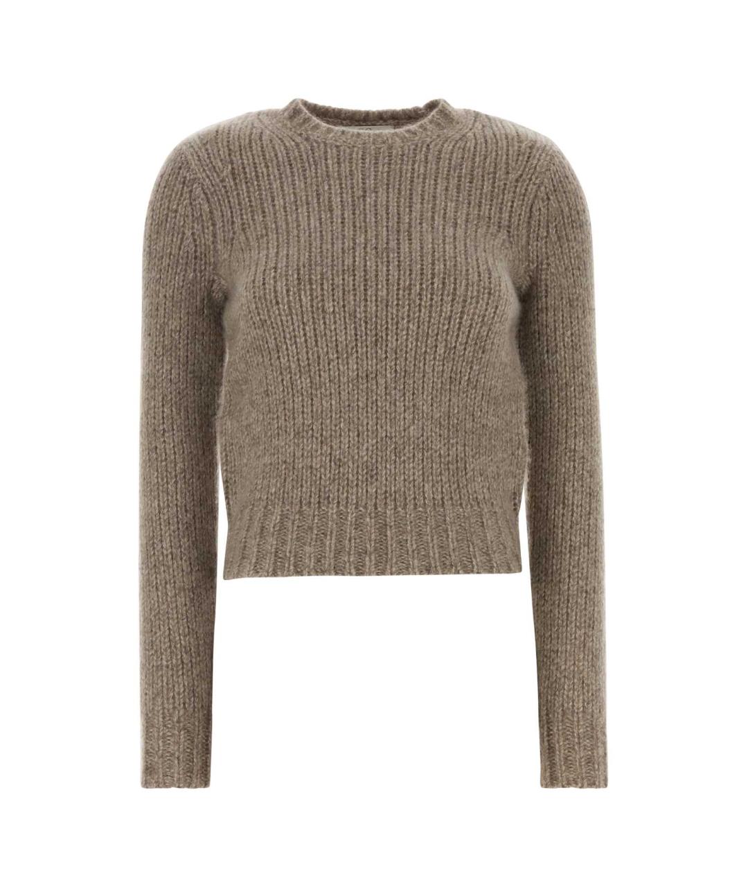 CO Бежевая кашемировая футболка, фото 1