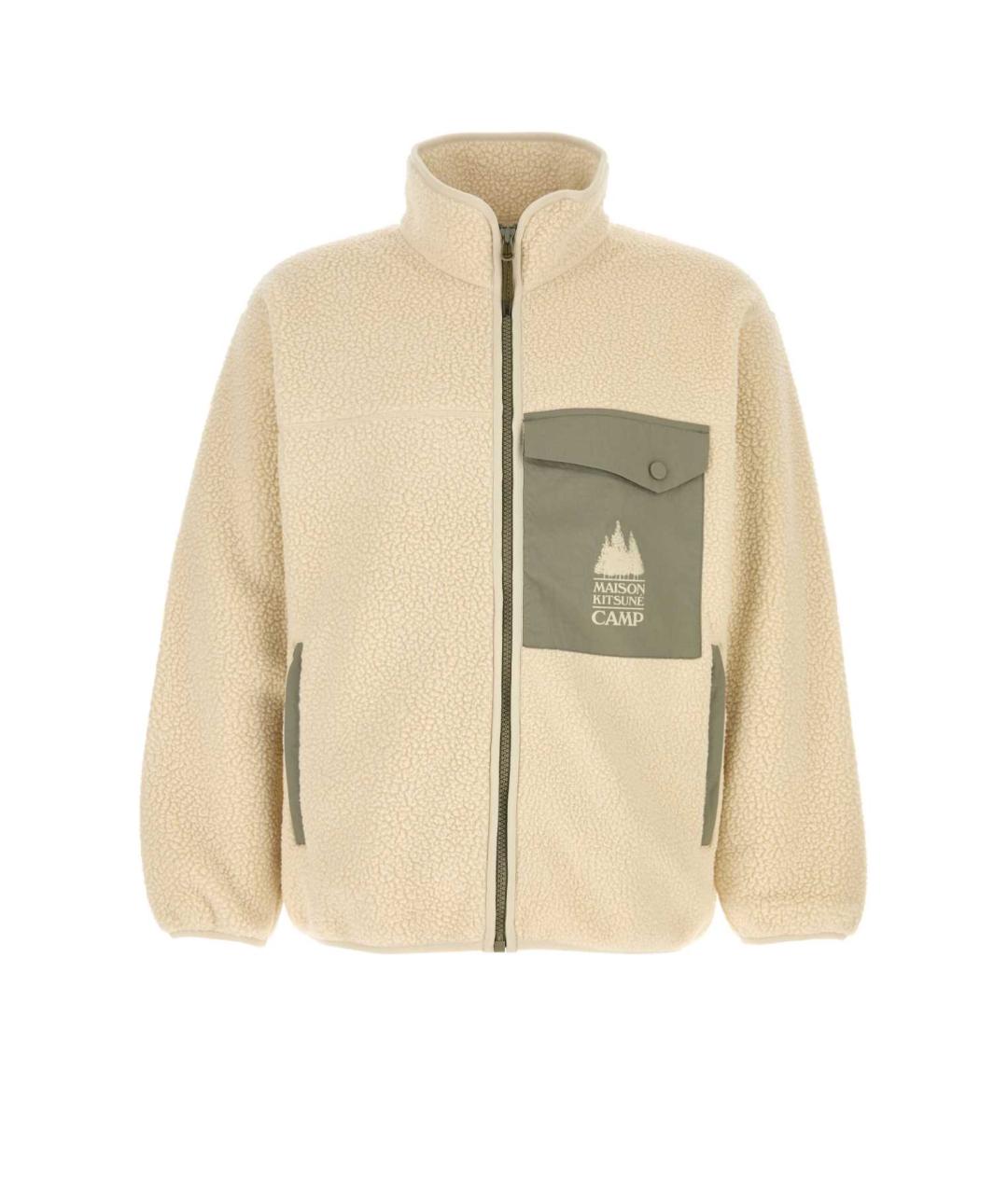 MAISON KITSUNE Белая полиэстеровая куртка, фото 1