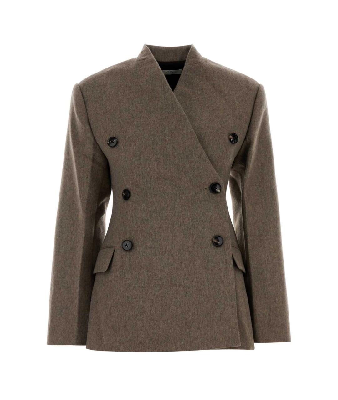 CO Серый шерстяной жакет/пиджак, фото 1