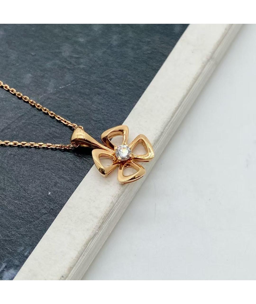 BVLGARI Золотое колье из розового золота, фото 2
