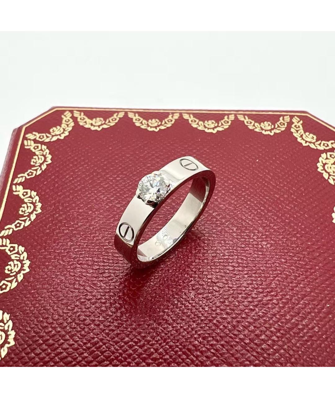 CARTIER Серебряное кольцо из белого золота, фото 2