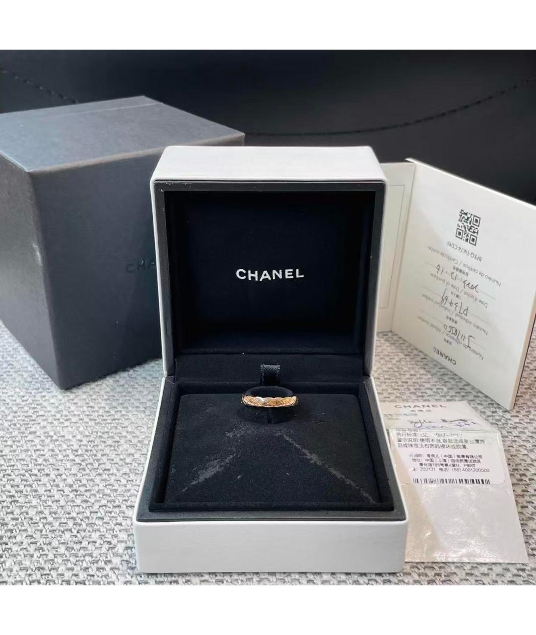 CHANEL Золотое кольцо, фото 2